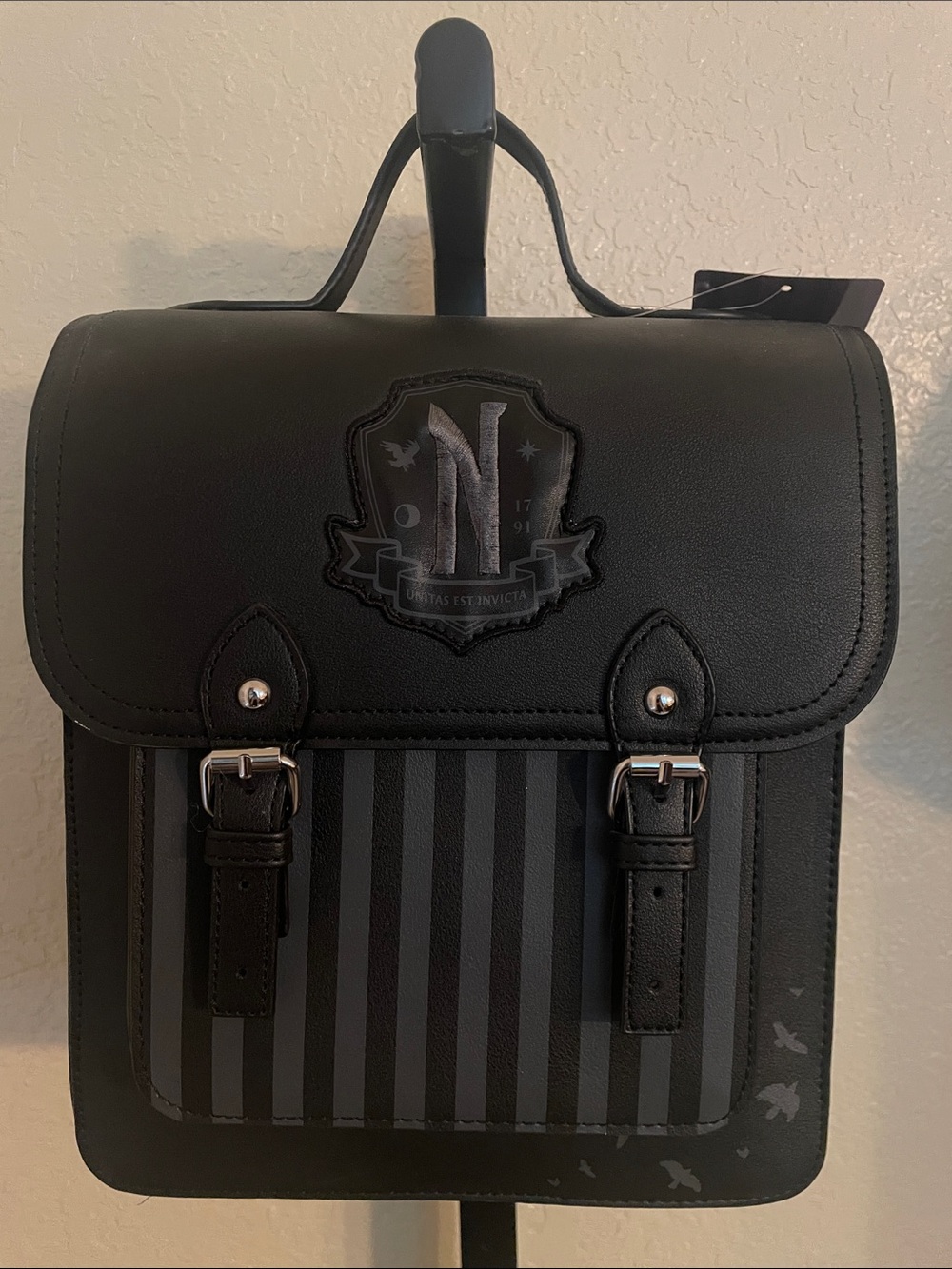 Wednesday Nevermore Satchel Backpack